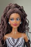 Mattel - Barbie - Blue Sapphire 65th Anniversary - African American - кукла